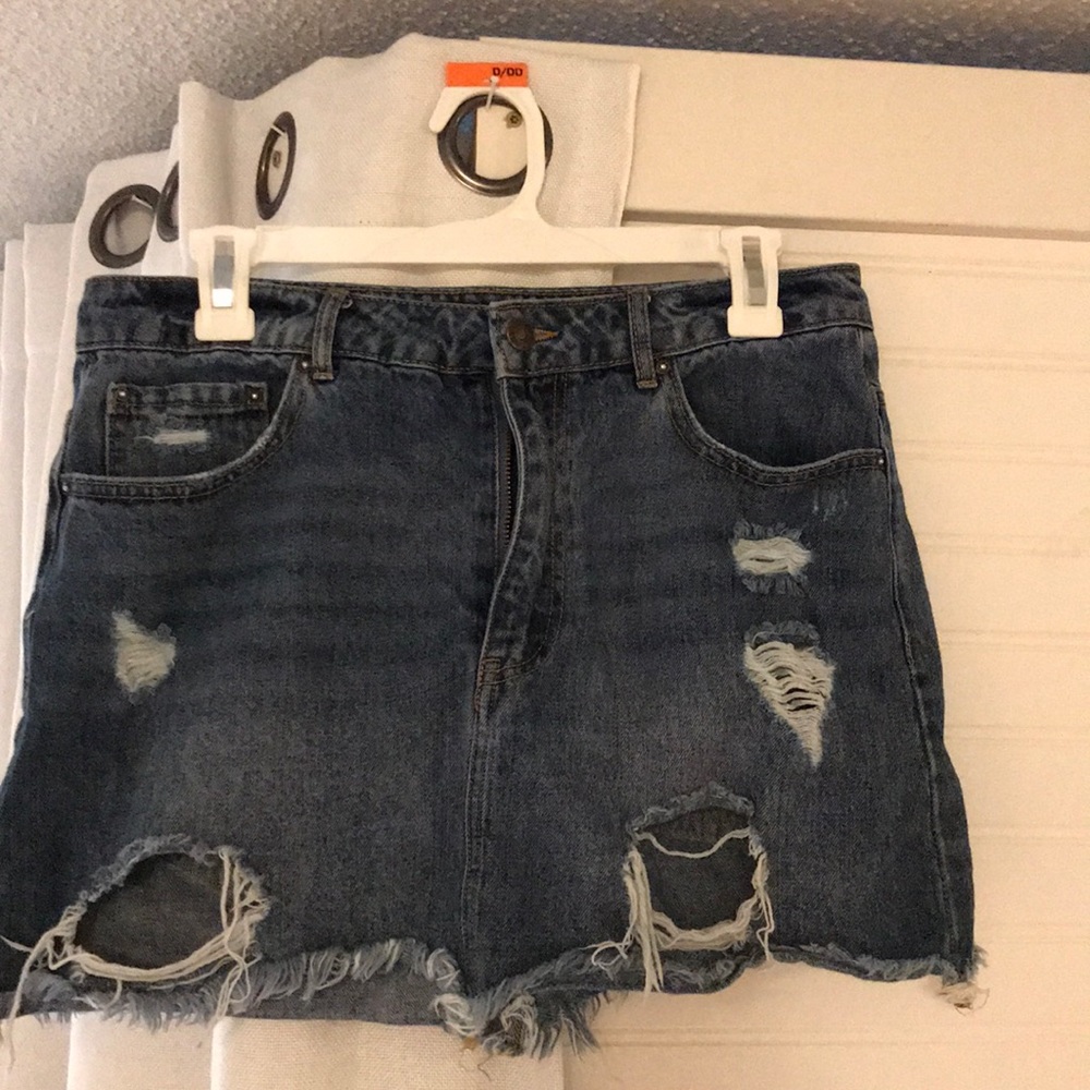 Denim skirt